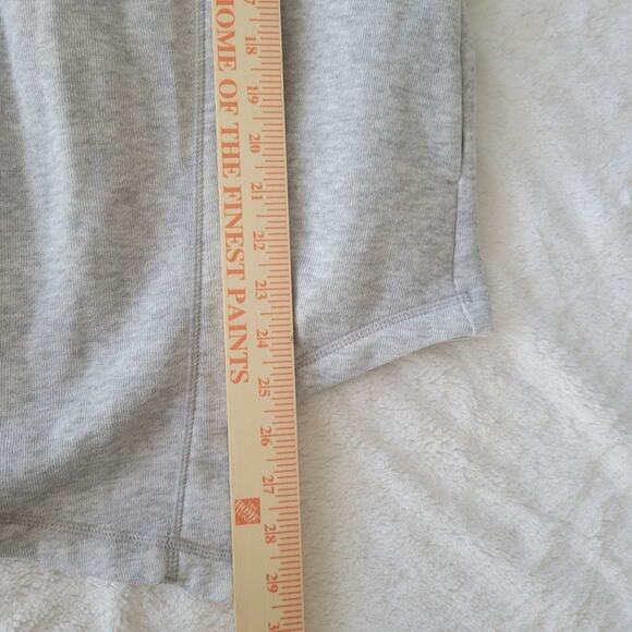 Z By Zella Cardigan Womens Medium Gray Drape Collar Open Front Shooting Star NWT - Picture 10 of 11